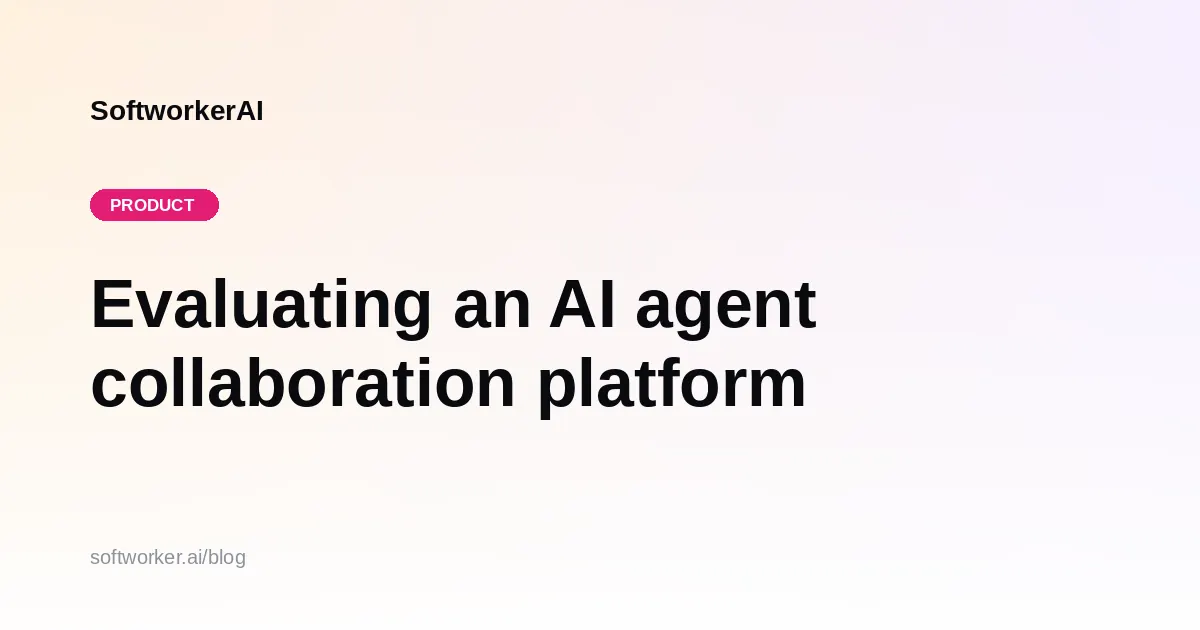 A comparison of a chat tool, an orchestration framework, and a multiplayer AI collaboration platform