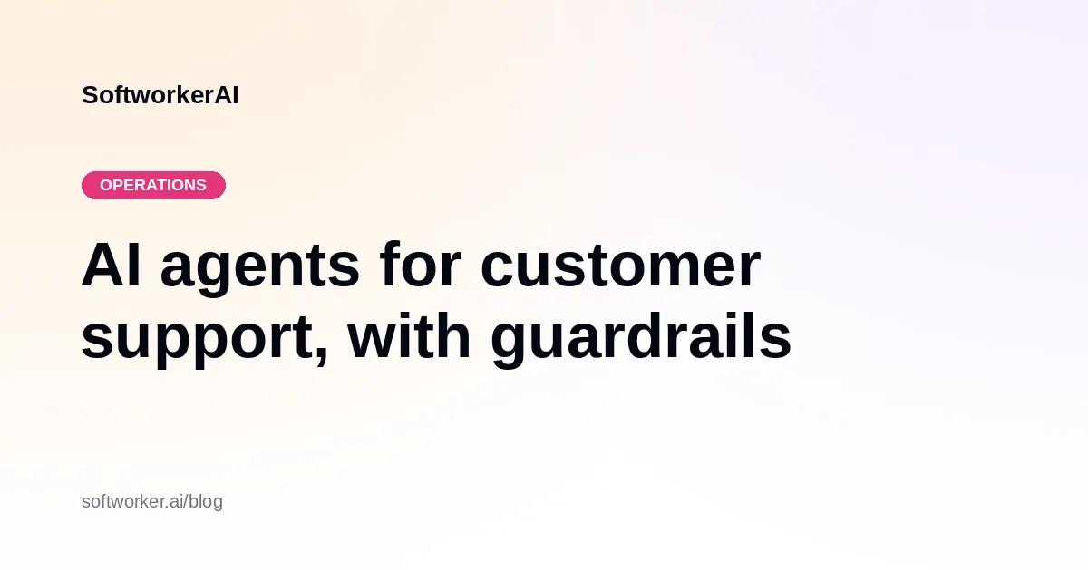 A support ticket being triaged, drafted, and resolved with a human approval step