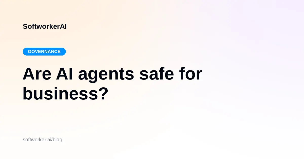 An AI agent operating inside clear boundaries with an approval checkpoint