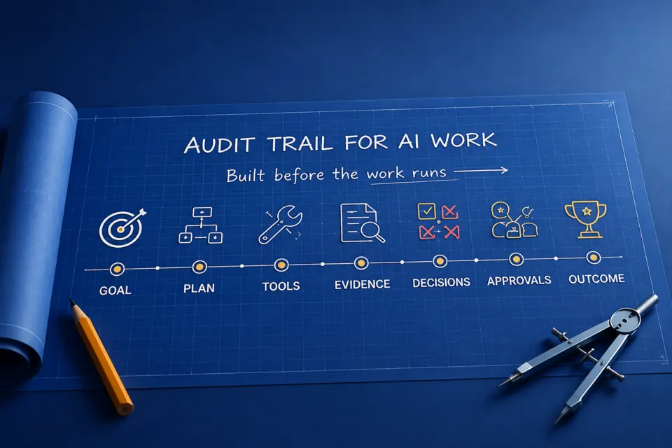 Audit trails for AI work should be built before the work runs card thumbnail