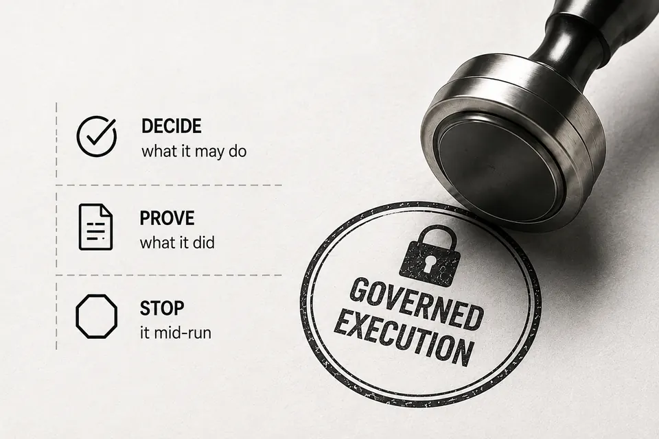 Keeping agent autonomy inside the lines: a technical look at governed execution card thumbnail